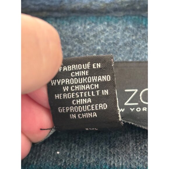 Rachel Zoe green plaid wool blend open jacket Coat - Picture 7 of 14